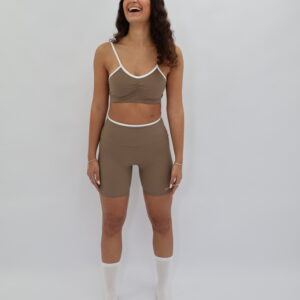 חזיית ספורט עם כיווץ דגם בל